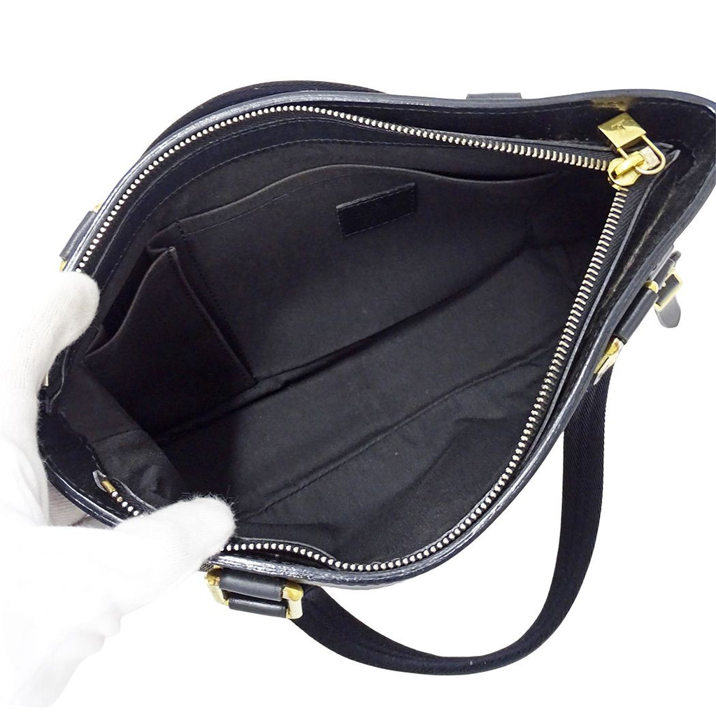 Louis Vuitton Bag Monogram Mini Handbag Lucille PM Noir Black — view 5