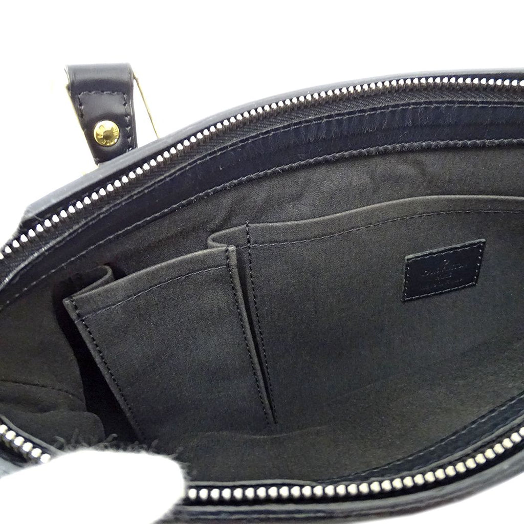 Louis Vuitton Bag Monogram Mini Handbag Lucille PM Noir Black — view 8