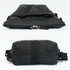Bottega Veneta Ten New Lava Backpack Intrecciato Black Silver — view 3