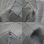 Bottega Veneta Ten New Lava Backpack Intrecciato Black Silver — view 5