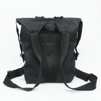 Bottega Veneta Ten New Lava Backpack Intrecciato Black Silver — view 2