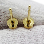 Louis Vuitton Earrings Blue Ming Gold Logo Feminine — view 6