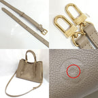 Louis Vuitton Babylon Tote PM Empreinte Tourterelle GD Shoulder Bag 2-Way — view 9