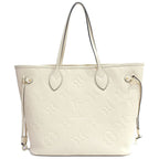 Louis Vuitton Neverfull MM Empreinte Cream GD Pouch Tote — view 2