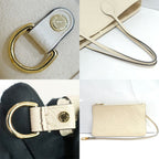 Louis Vuitton Neverfull MM Empreinte Cream GD Pouch Tote — view 8