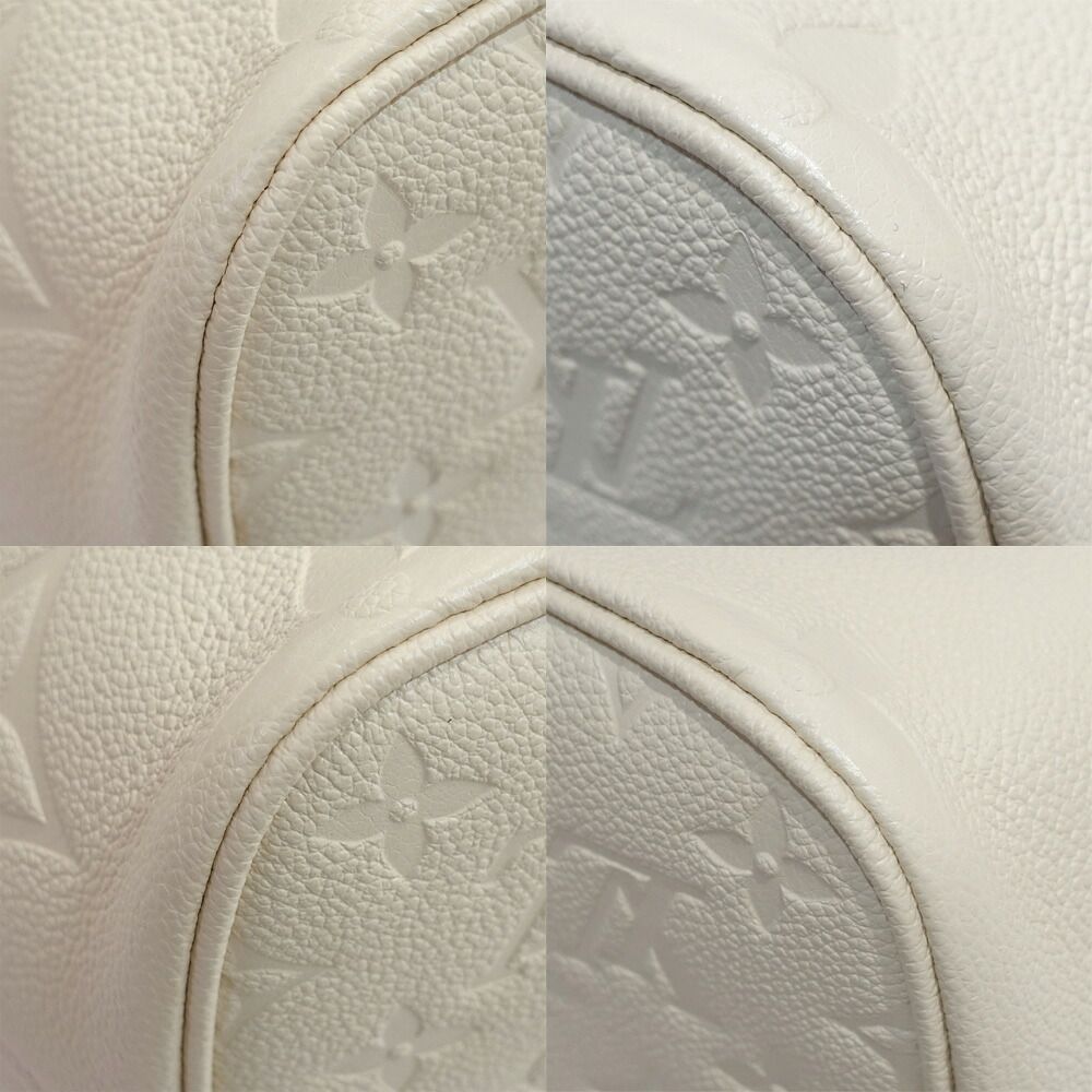 Louis Vuitton Neverfull MM Empreinte Cream GD Pouch Tote — view 5