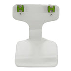 Hermes Earrings Cage Ash Cube Green Silver Small Delicate — view 2