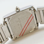 Cartier Ten Finished & Battery Replaced Tank Francaise SM 18k White Gold — view 4