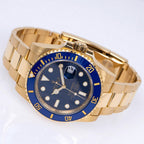 Rolex Submariner Date Blue Sub YG Automatic Winding Auto Black Random Watch — view 2