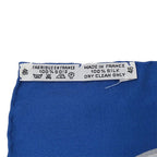 Hermes Scarf Carre 90 L'hiver en Poste Winter Mail Silk Blue — view 6