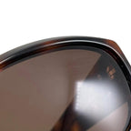 Chanel Sunglasses CC Logo Tortoiseshell Brown Gold Eyewear — view 6