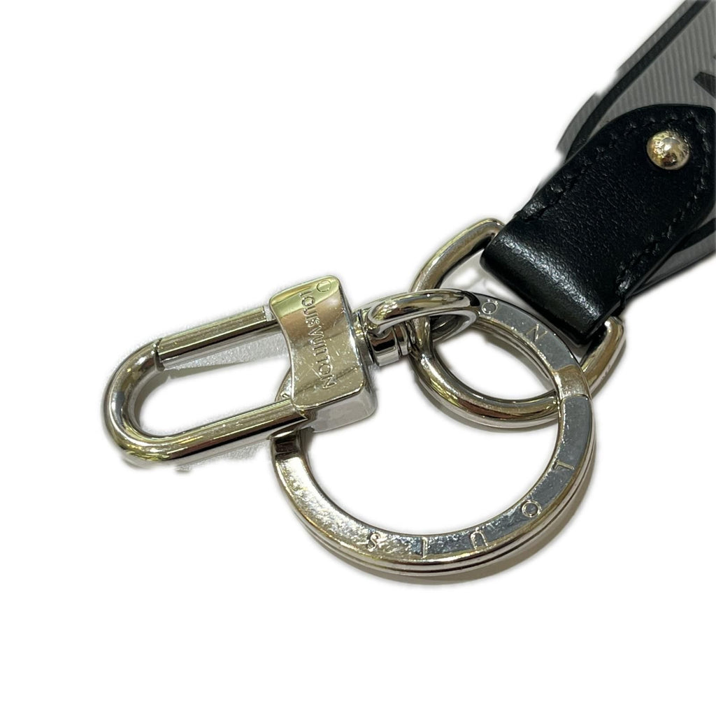 Louis Vuitton Key Holder Leather Gray — view 4