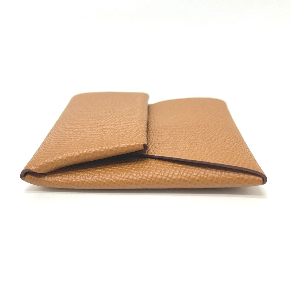Hermes Coin Case Bastia Veau Epsom Gold — view 5
