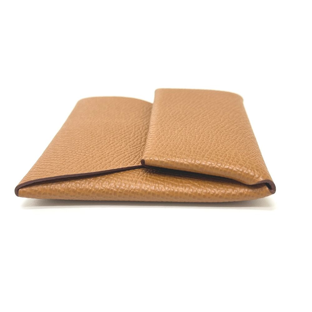 Hermes Coin Case Bastia Veau Epsom Gold — view 3