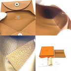 Hermes Coin Case Bastia Veau Epsom Gold — view 9