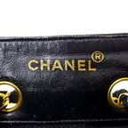 Chanel Quilted Shoulder Bag Straw Beige Pink Gold Chain Small — view 6