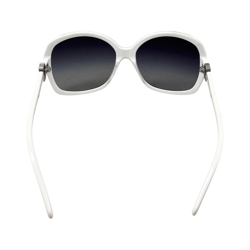 Chanel Sunglasses CC Logo Black White Eyewear — view 4