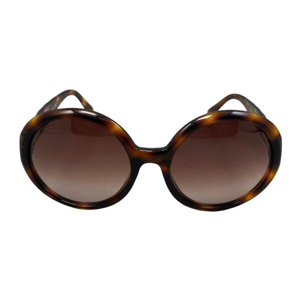 Chanel Sunglasses Quilted CC Logo Tortoiseshell Brown Gold Eyewear — view 3