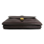 Hermes Sac a Depeches 41 Brown Togo Gold Document — view 5