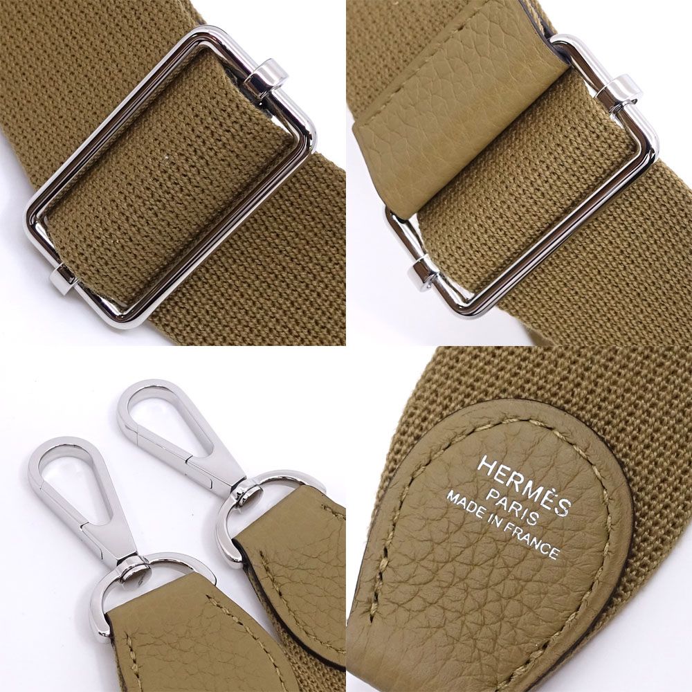 Hermes Evelyne 23 Construction Dune Taurillon Clemence Shoulder — view 8
