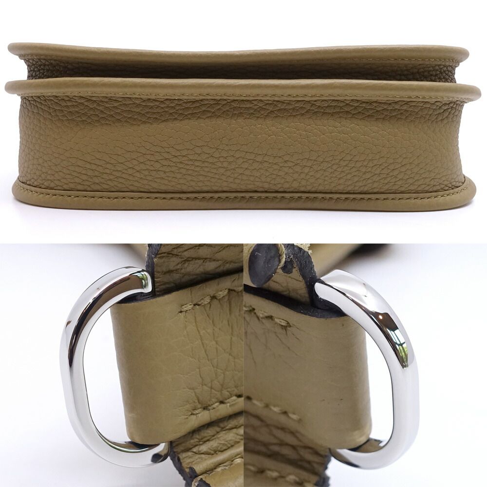 Hermes Evelyne 23 Construction Dune Taurillon Clemence Shoulder — view 4