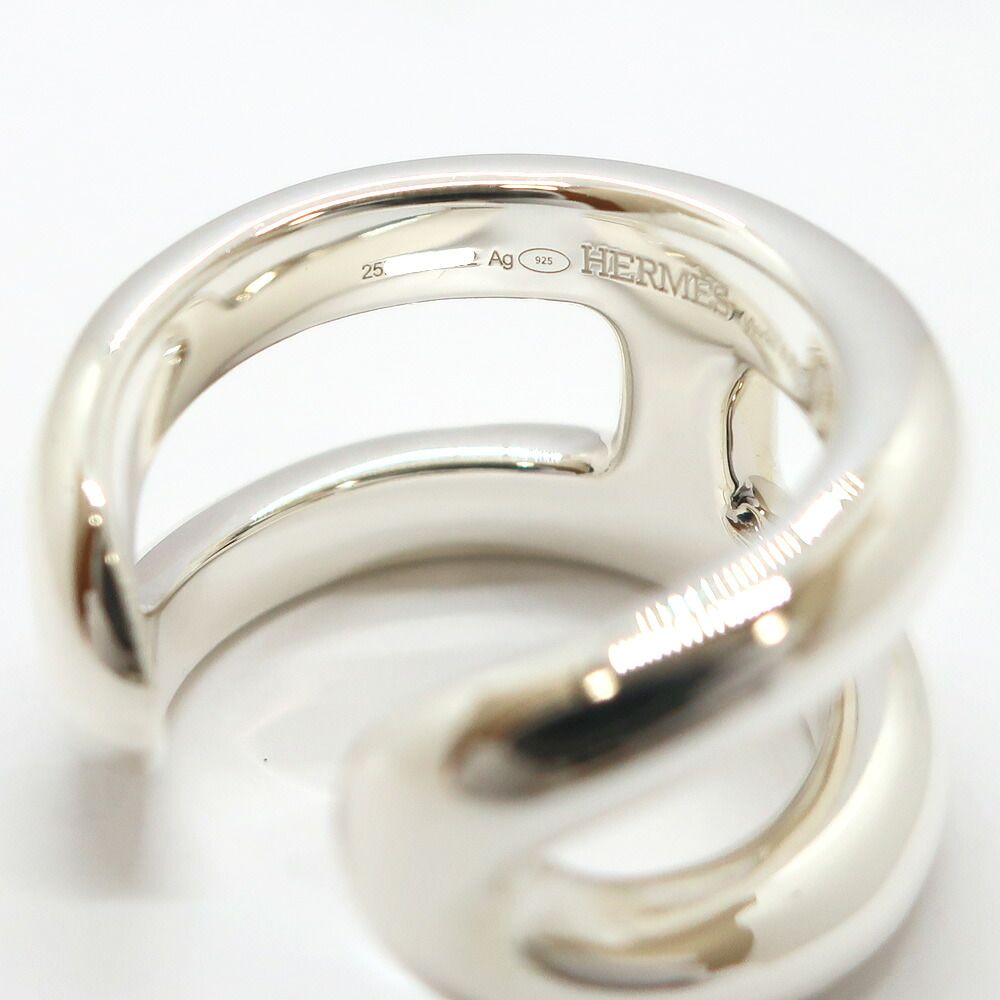 Hermes Heaven Osmose PM Small 55 Ring Silver — view 7