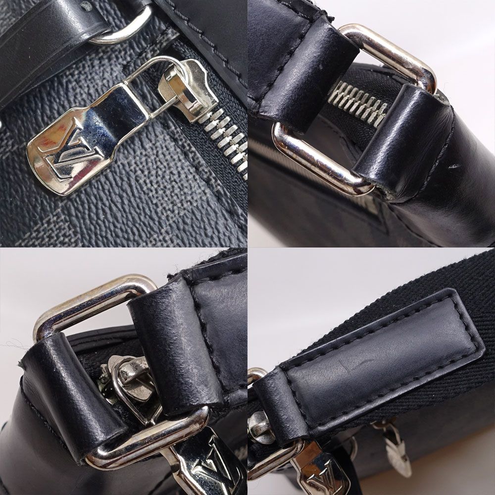 Louis Vuitton Mick PM NM Damier Graphite BK Shoulder — view 8