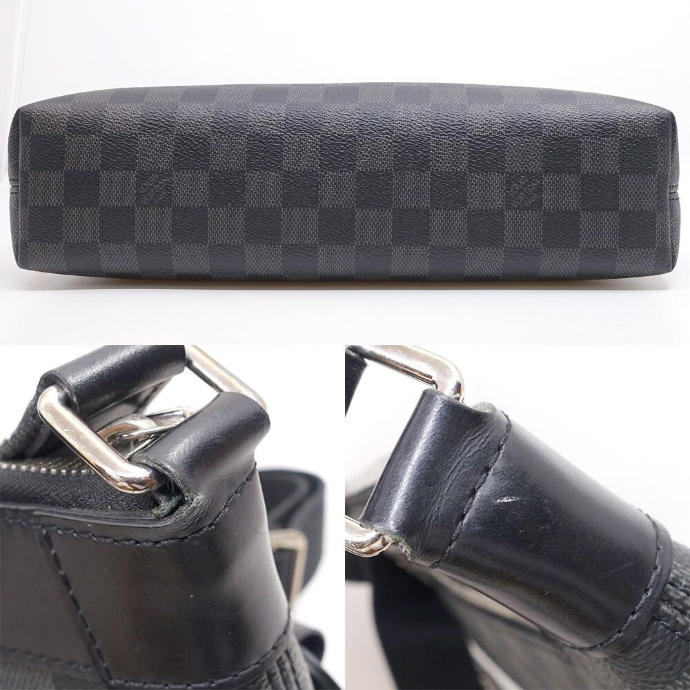 Louis Vuitton Mick PM NM Damier Graphite BK Shoulder — view 4