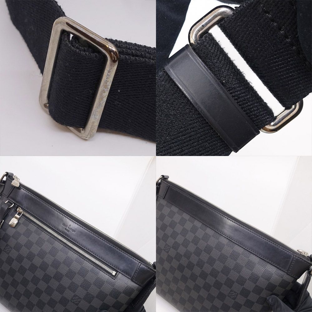 Louis Vuitton Mick PM NM Damier Graphite BK Shoulder — view 9