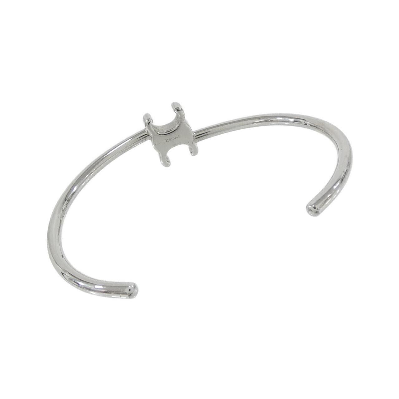 Celine Bangle Bracelet Silver — view 2