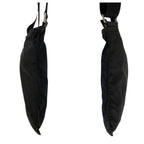 Prada Tessuto Black Silver Nylon Shoulder — view 8