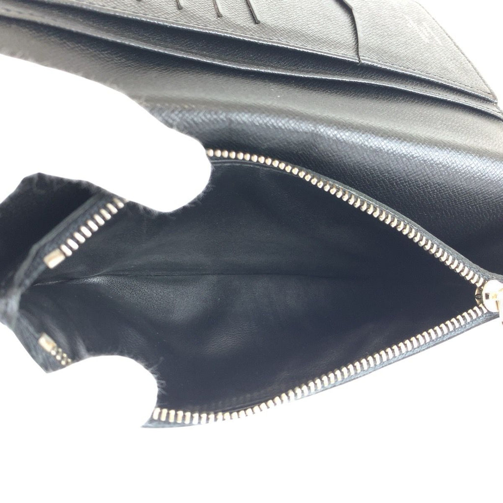 Louis Vuitton Damier Graphite Portefeuille Brazza Black Gray Wallet — view 8