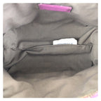 Bottega Veneta Intrecciato Purple Amethyst Leather Pouch Makeup Case — view 8