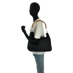 Gucci Bamboo Black Silver Nylon 001 5 2-Way Shoulder — view 6