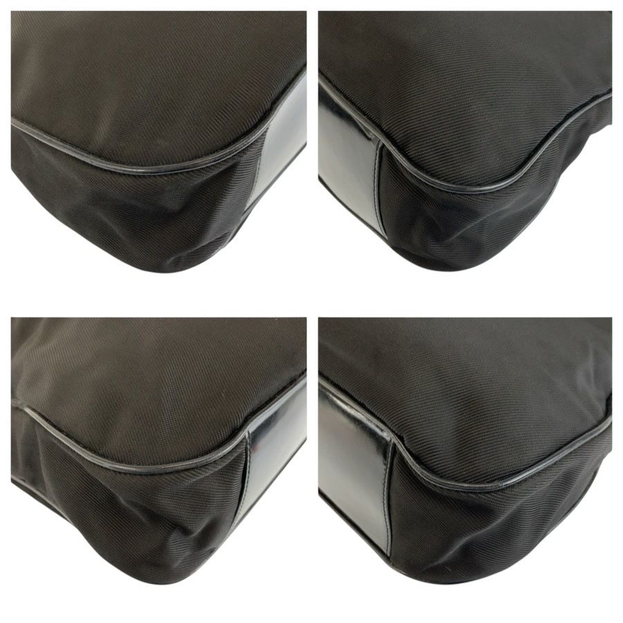 Gucci Bamboo Black Silver Nylon 001 5 2-Way Shoulder — view 4