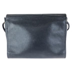 Dior Vintage Trotter Navy Gold Leather Shoulder — view 2