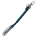 Louis Vuitton Damier Play Blue Silver Key Holder Bag Charm