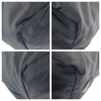 Prada Tessuto Double 2-Way Reversible Black Silver Nylon Leather Tote — view 3