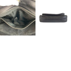 Gucci Interlocking Black Gunmetal Leather 004 406 Clutch — view 9