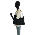 Gucci Bamboo Black Silver Nylon 001 Shoulder — view 7