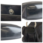 Gucci Bamboo Black Silver Nylon 001 Shoulder — view 6