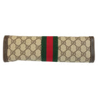 Gucci Vintage Sherry Line Beige GG Supreme Canvas Clutch — view 8