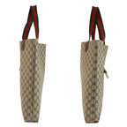 Gucci Sherry Line Beige Brown GG Supreme Canvas Tote — view 8