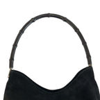 Gucci Bamboo Black Suede 001 Shoulder — view 7