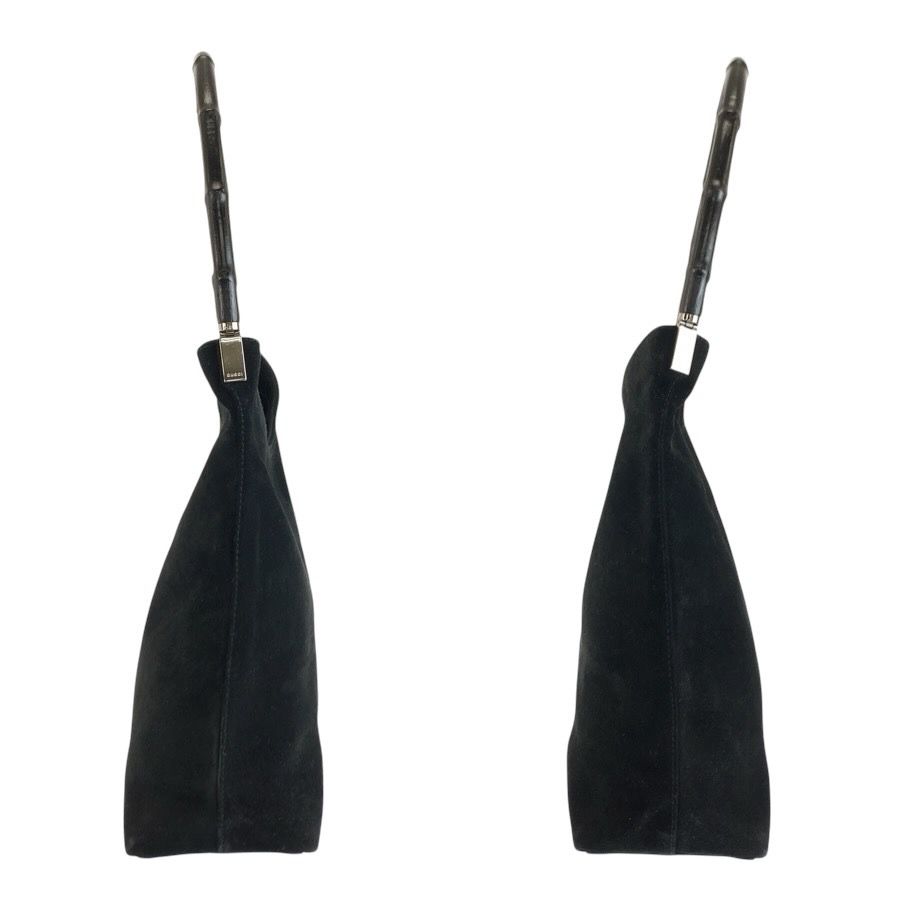 Gucci Bamboo Black Suede 001 Shoulder — view 6
