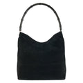 Gucci Bamboo Black Suede 001 Shoulder
