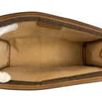 Gucci Vintage Sherry Line Brown Camel 67 014 Clutch — view 8