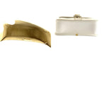 Gucci Interlocking Micro GG White Supreme Canvas Leather Shoulder Bag Pochette — view 9