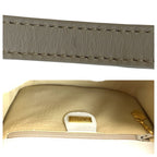 Gucci Interlocking Micro GG White Supreme Canvas Leather Shoulder Bag Pochette — view 6