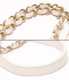 Chanel Chain Shoulder Bag Crossbody Gold Single Flap Double Quilted — view 6